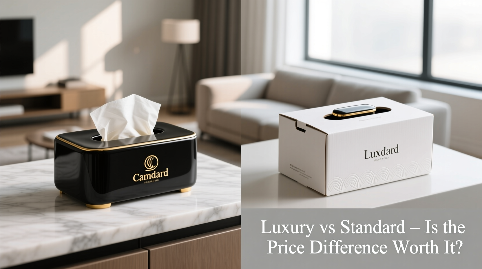 luxury vs standard tissue box is the price difference really worth it