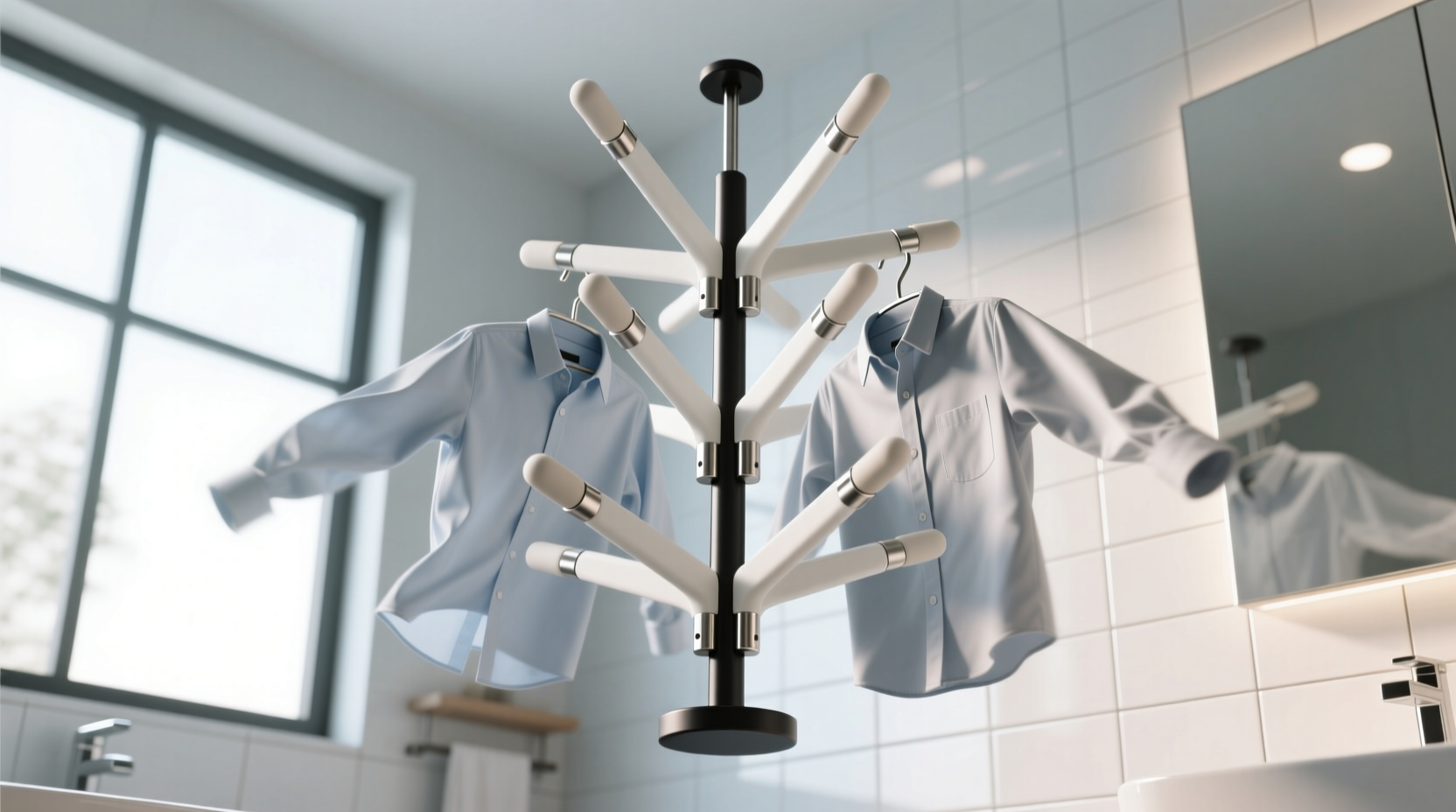 hang dry your shirts faster with these diy space hange