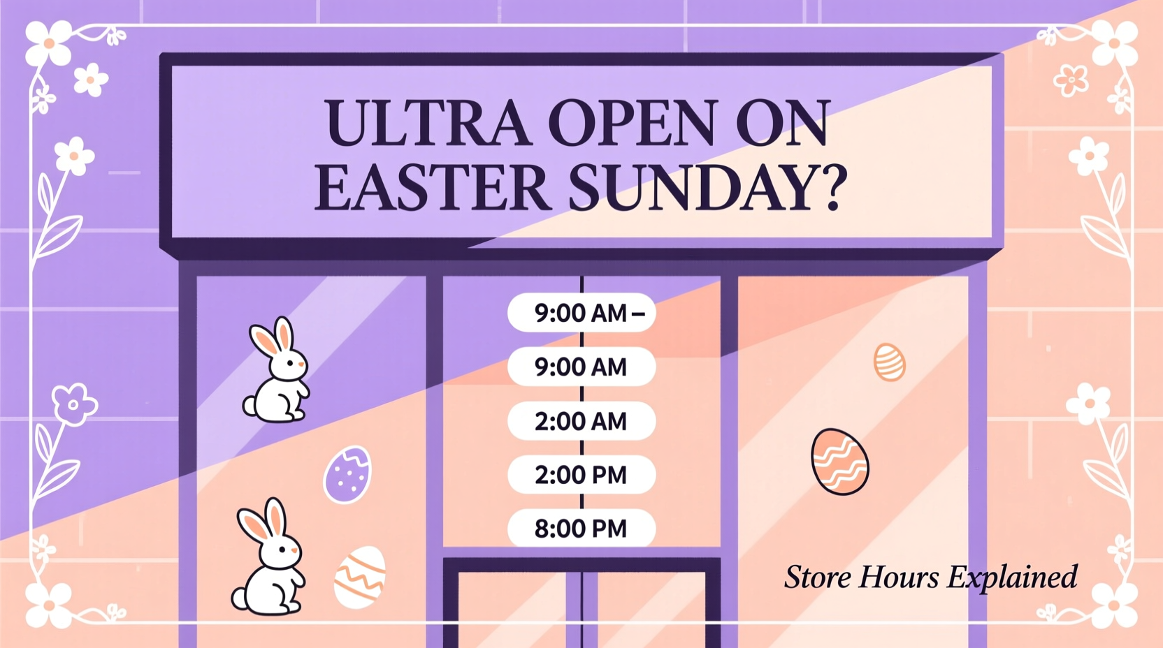 is ulta open on easter sunday