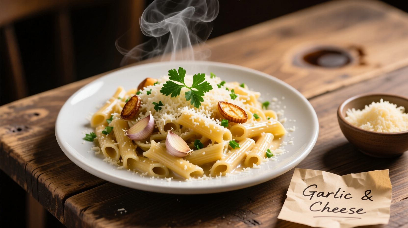 Perfect Parmesan Garlic Pasta: Creamy Without Cream