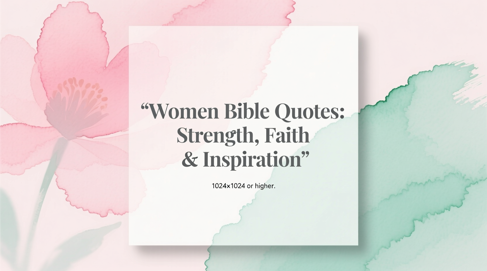 The Top 10 Bible Verses about Women's Roles in Scripture - Exploring the  Source of Female Strength and Faith - Woman's Bible, image size:1664x928