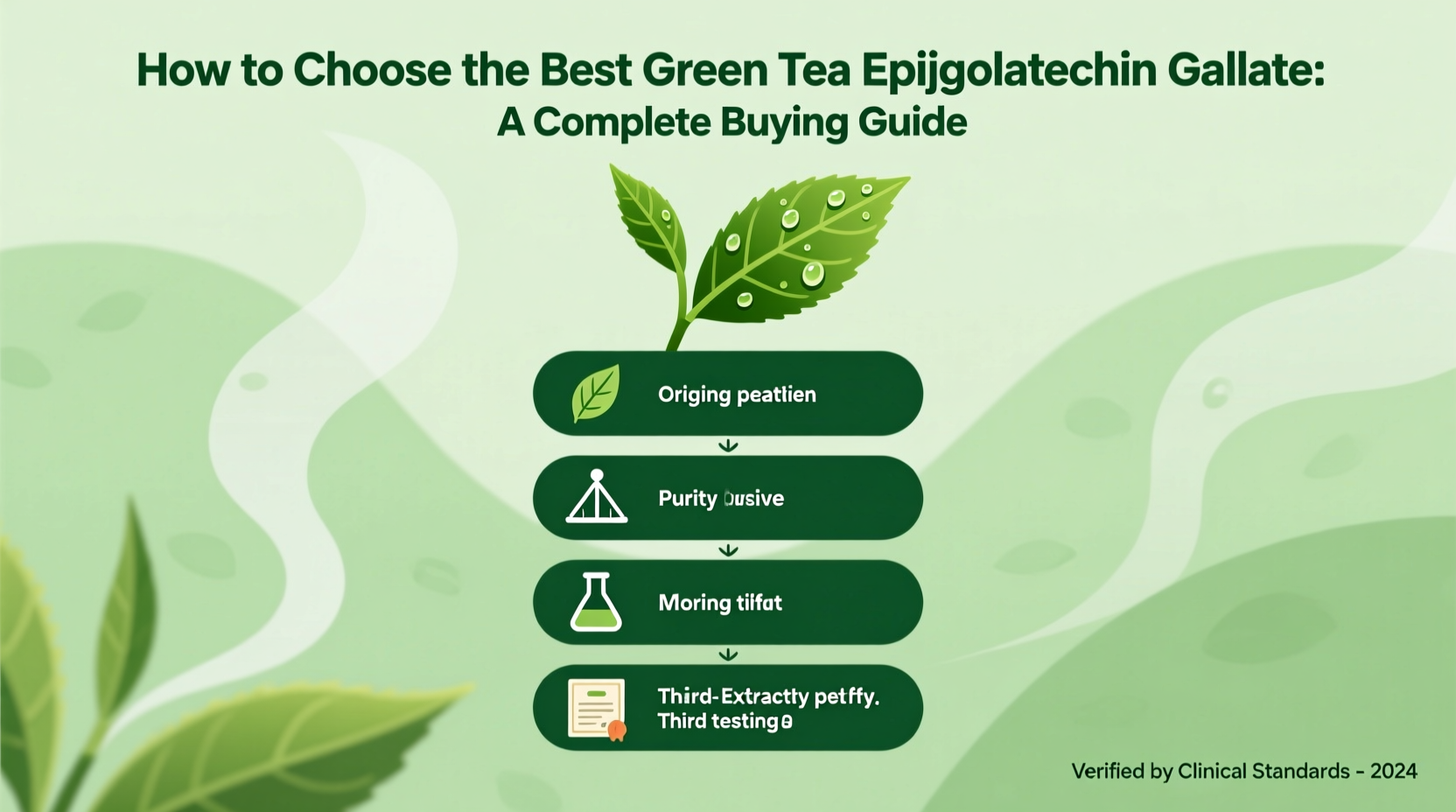 How to Choose the Best Green Tea Epigallocatechin Gallate Supplement