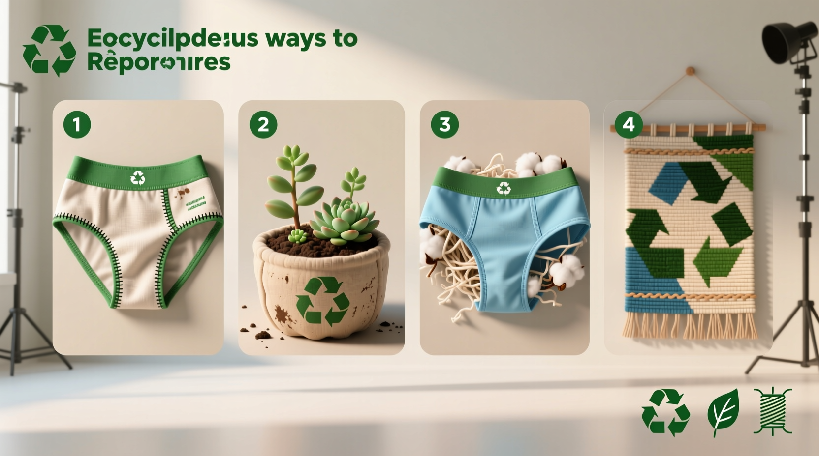 ways to recycle underwear