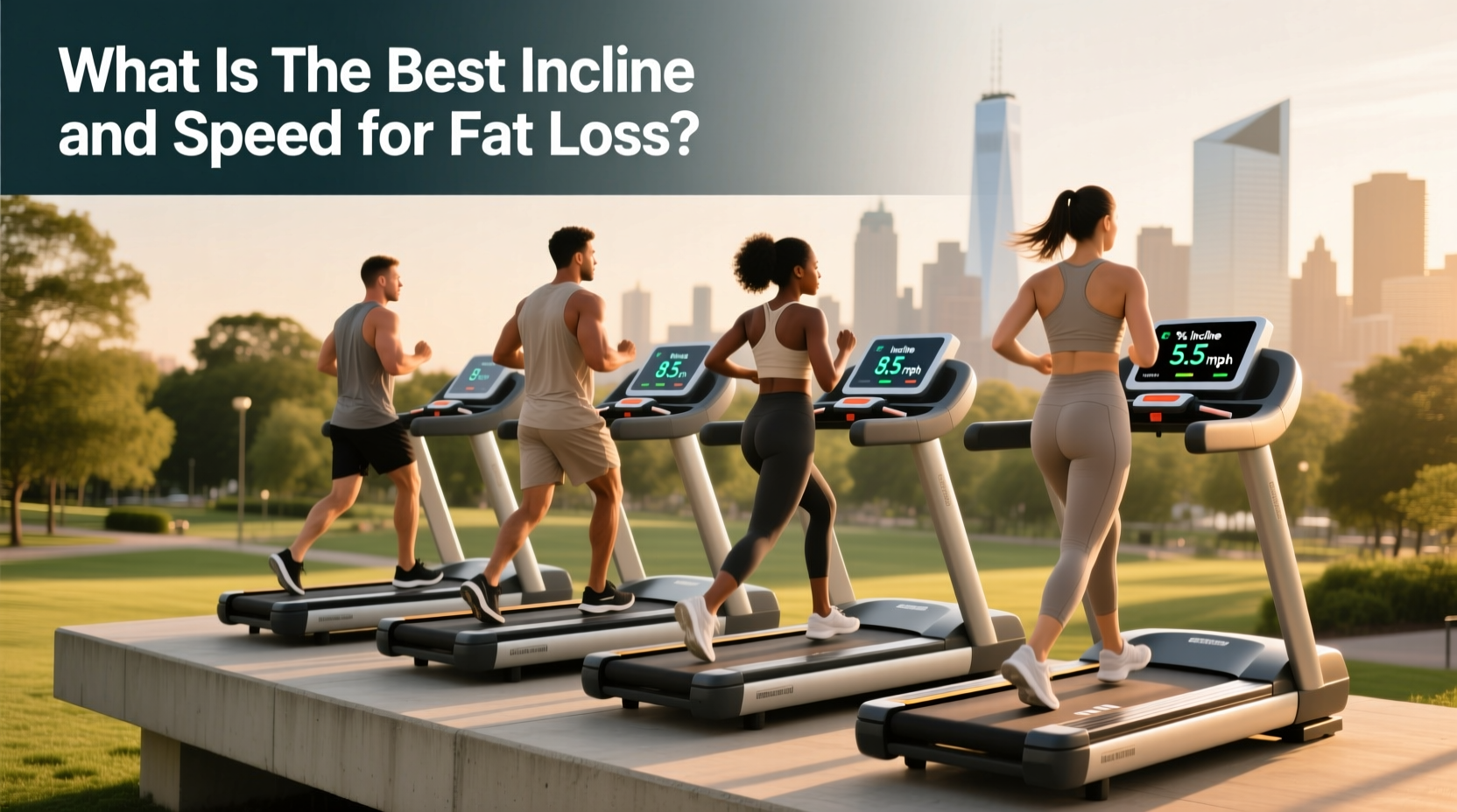 best incline speed for fat loss