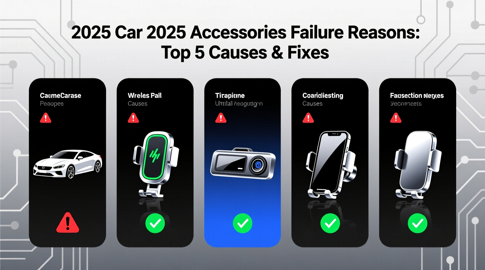 212 Car 2025 Accessories Failure Reasons: Top 5 Causes & Fixes