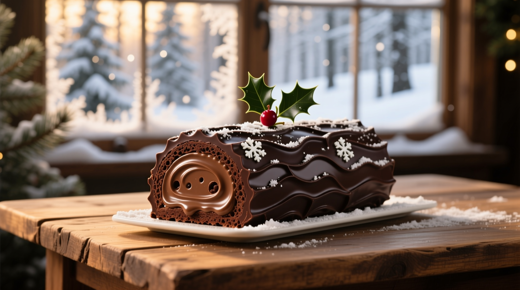 chocolate yule log recipe