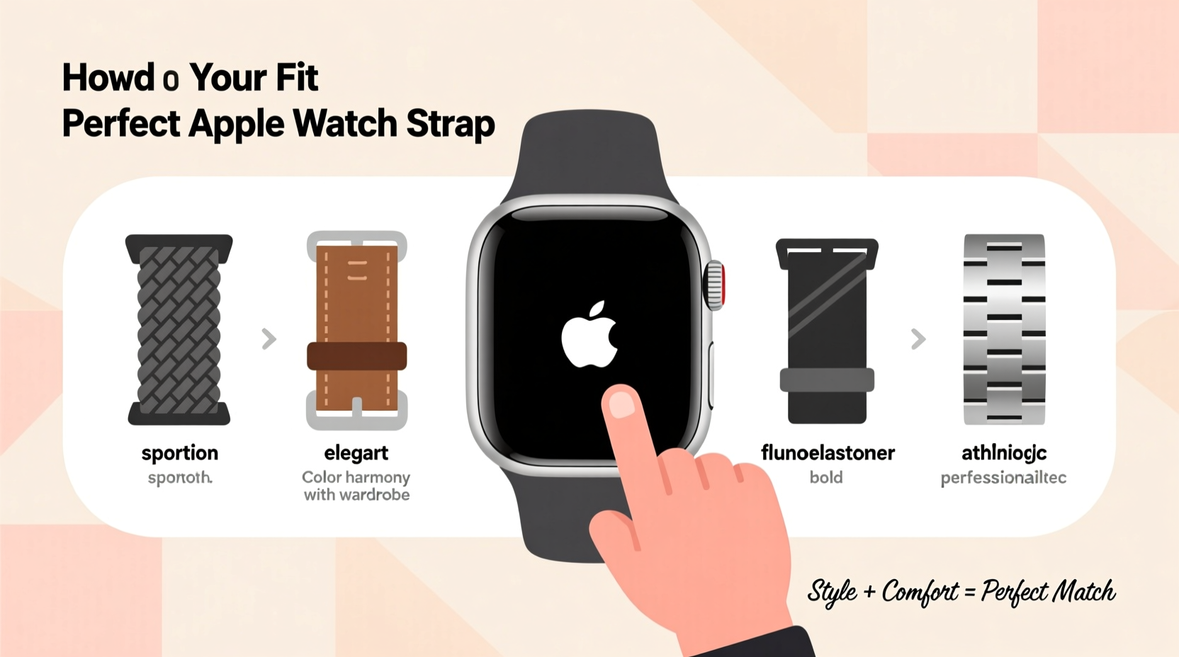 how to find the perfect apple watch strap to match your personal style and comfort