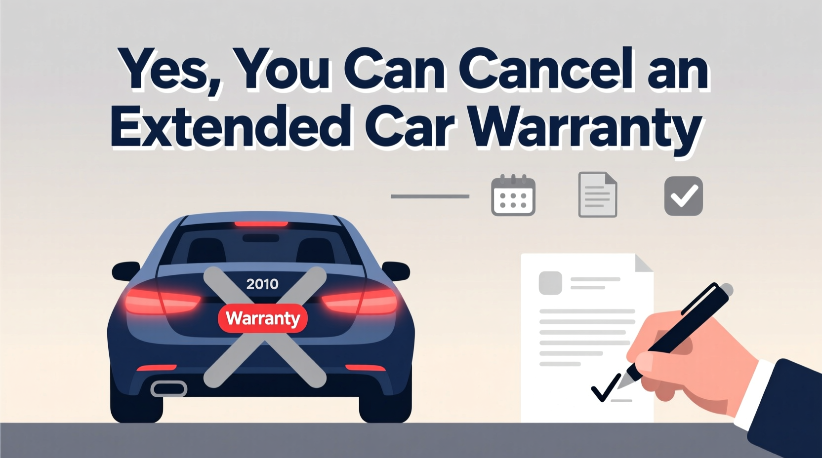 can i cancel an extended car warranty