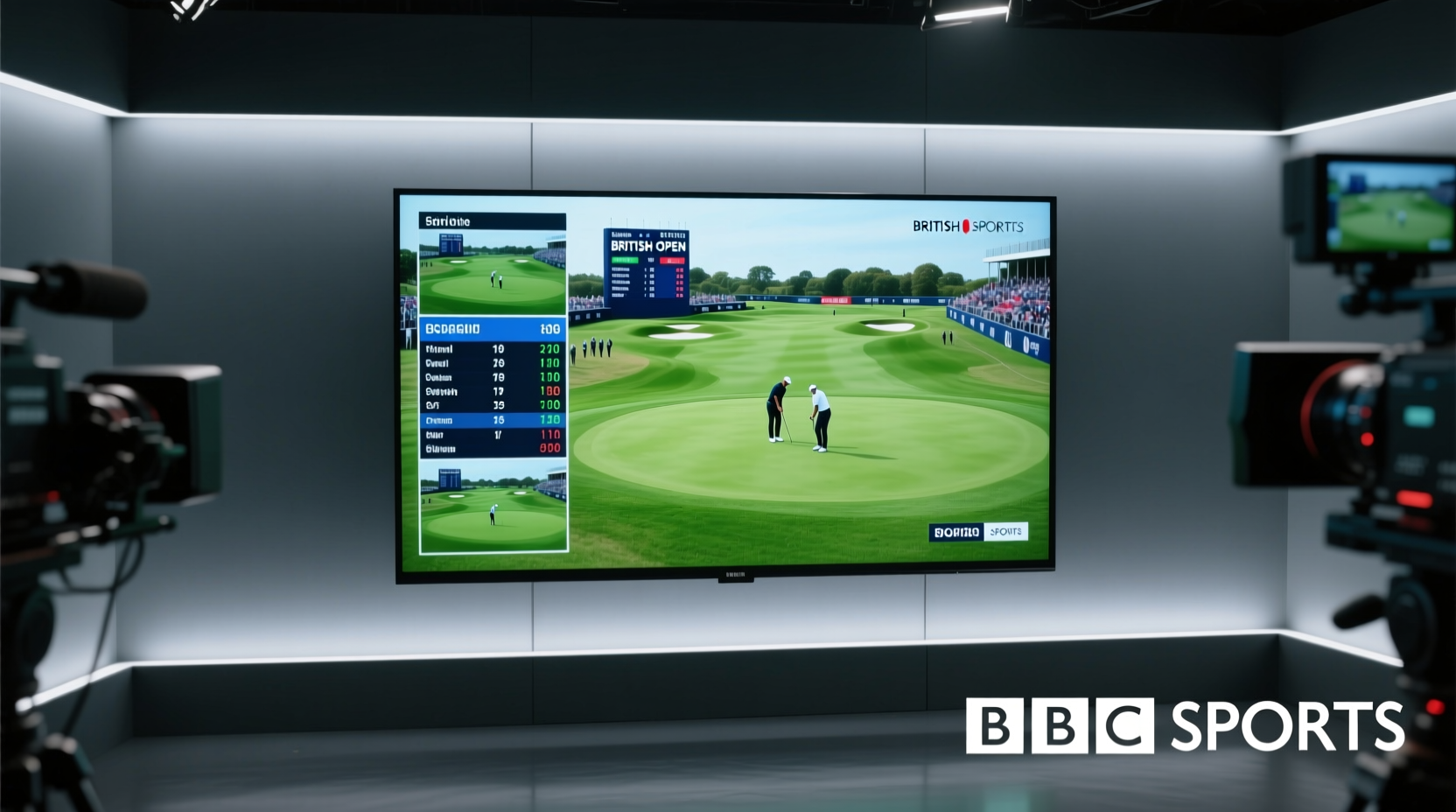 what tv channel is the british open on