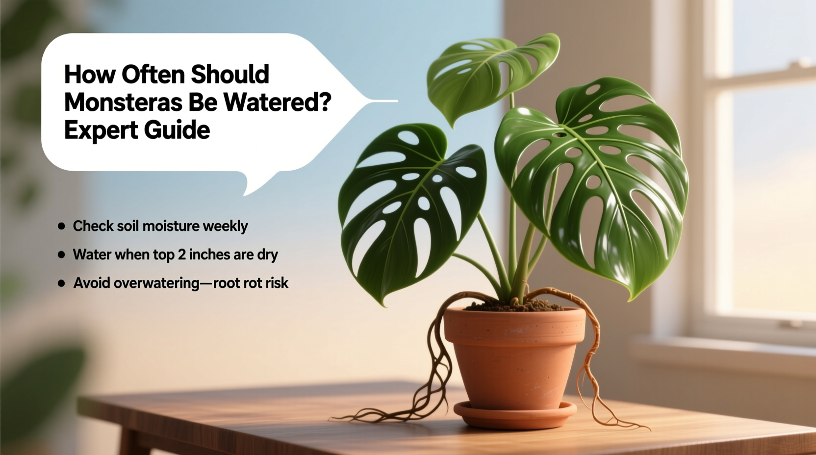 how often should monsteras be watered