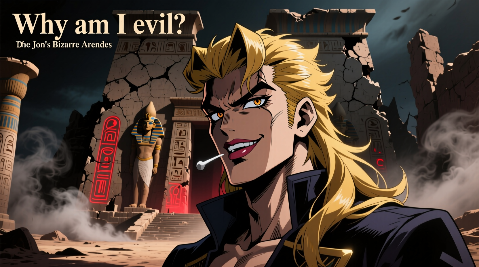 why is dio evil exploring dios motives actions