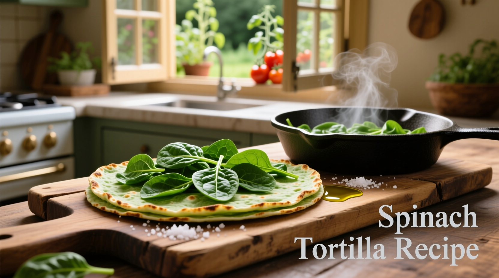 Perfect Spinach Tortilla Recipe in 30 Minutes