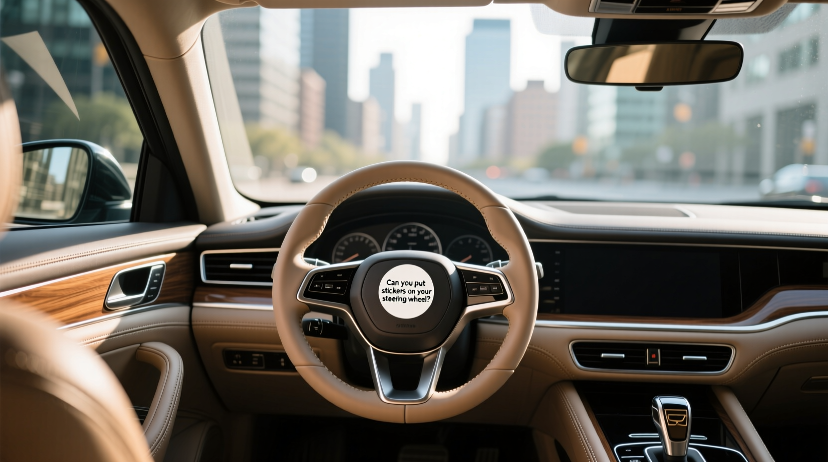 How to Choose Steering Wheel Sticker, Can You Put Stickers on Your Steering Wheel?