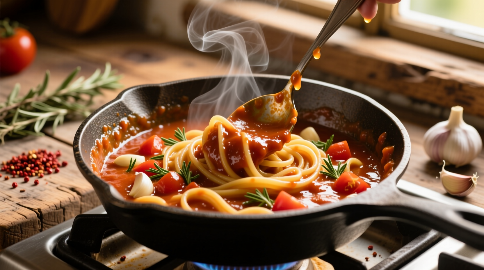 how thicken pasta sauce