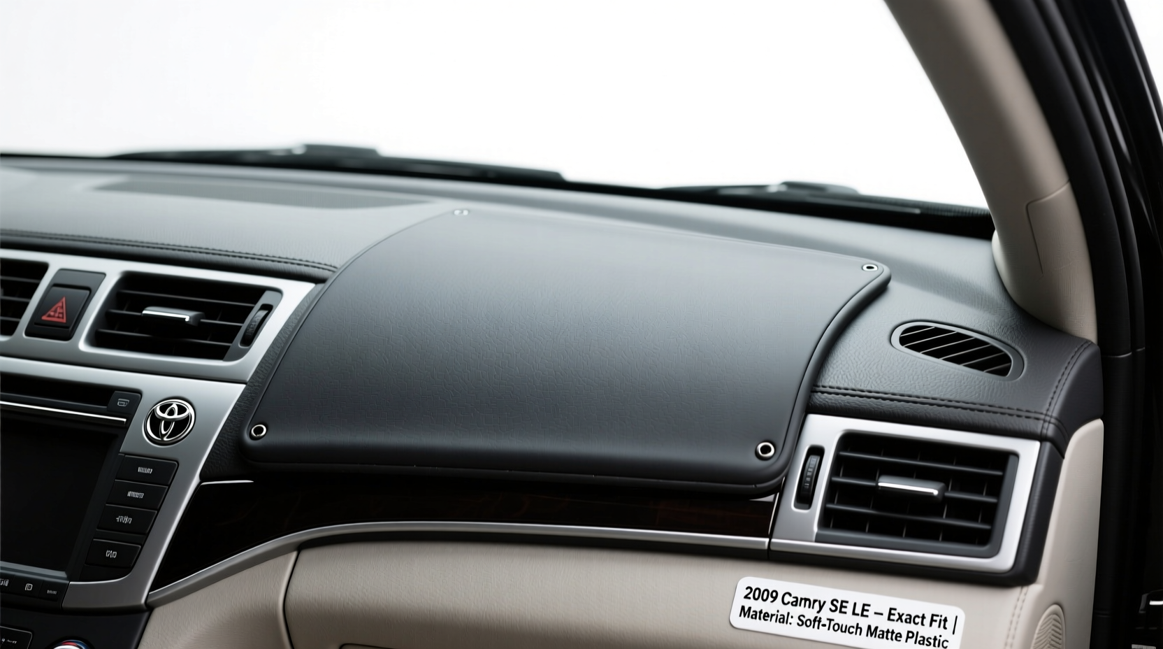 2009 camry se le dash cover