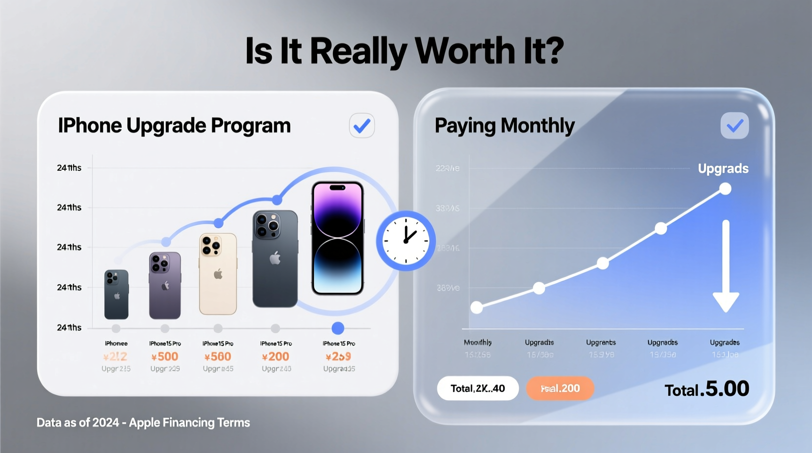 iphone upgrade program vs paying monthly is it really worth it