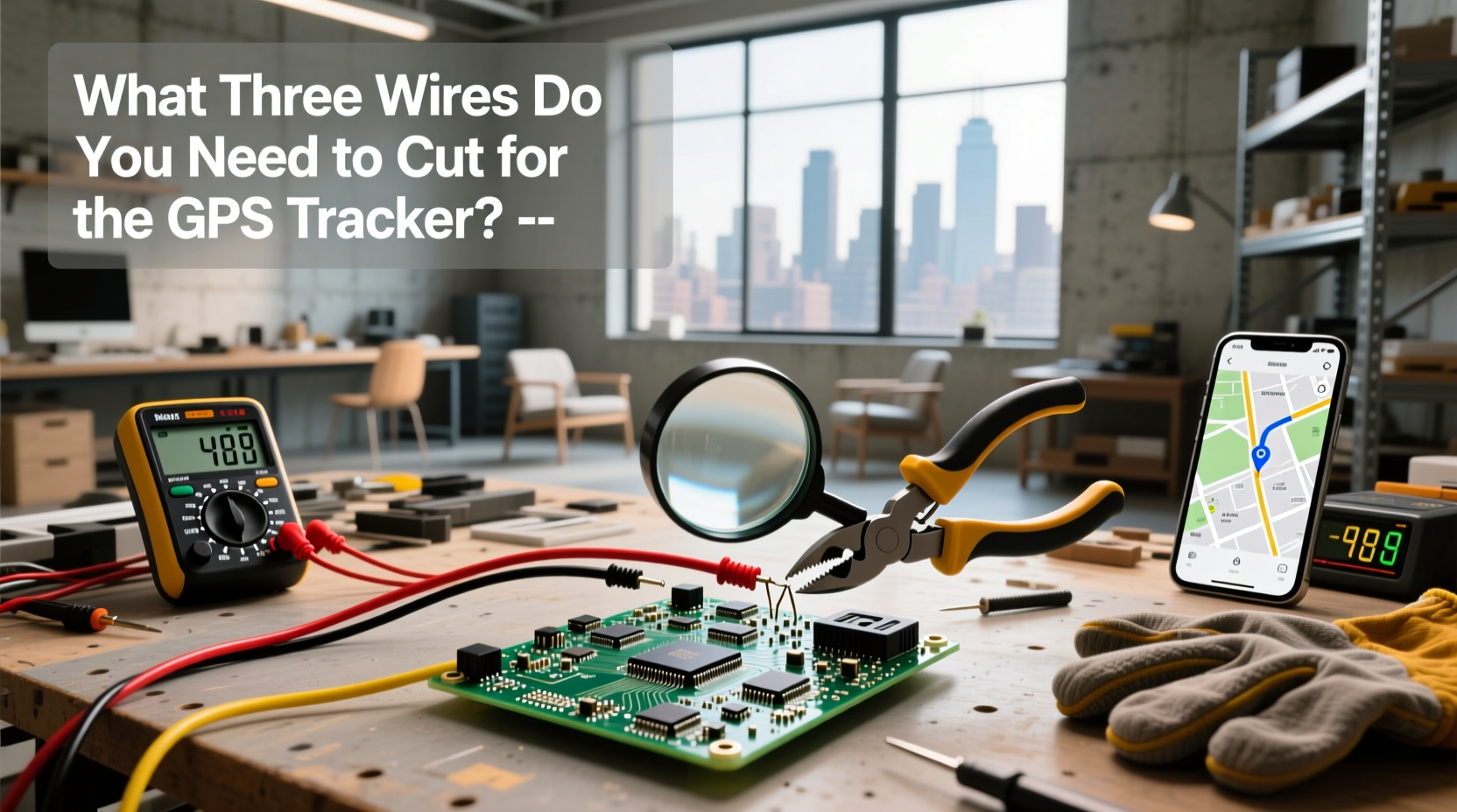 How to Choose GPS Tracker Circuit Board, What Three Wires to Cut?