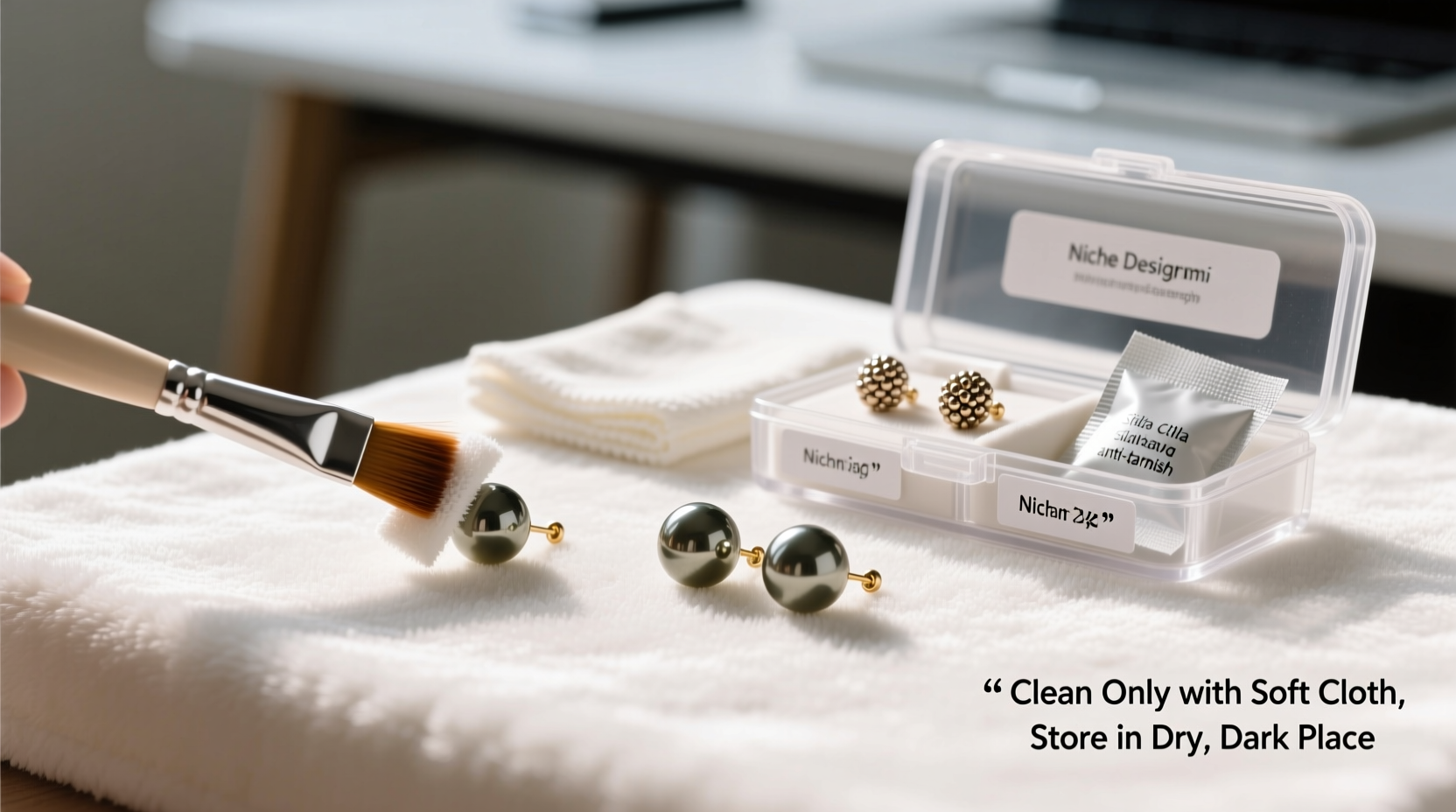 effective methods to safely clean and preserve niche design xiaomi bead earrings