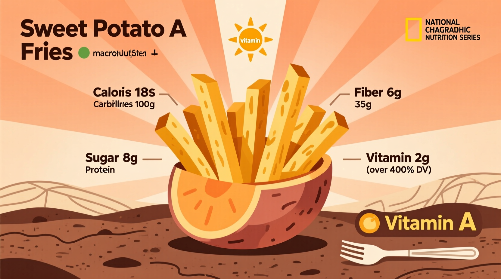 nutrition for sweet potato fries