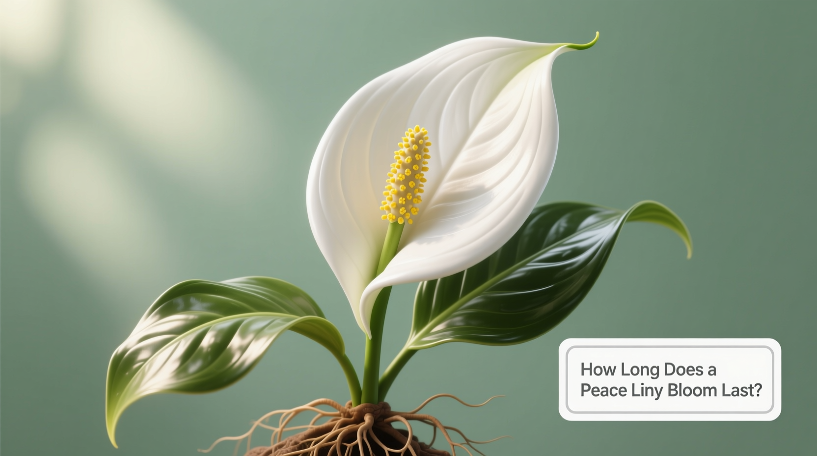 How Long Does a Peace Lily Bloom Last?