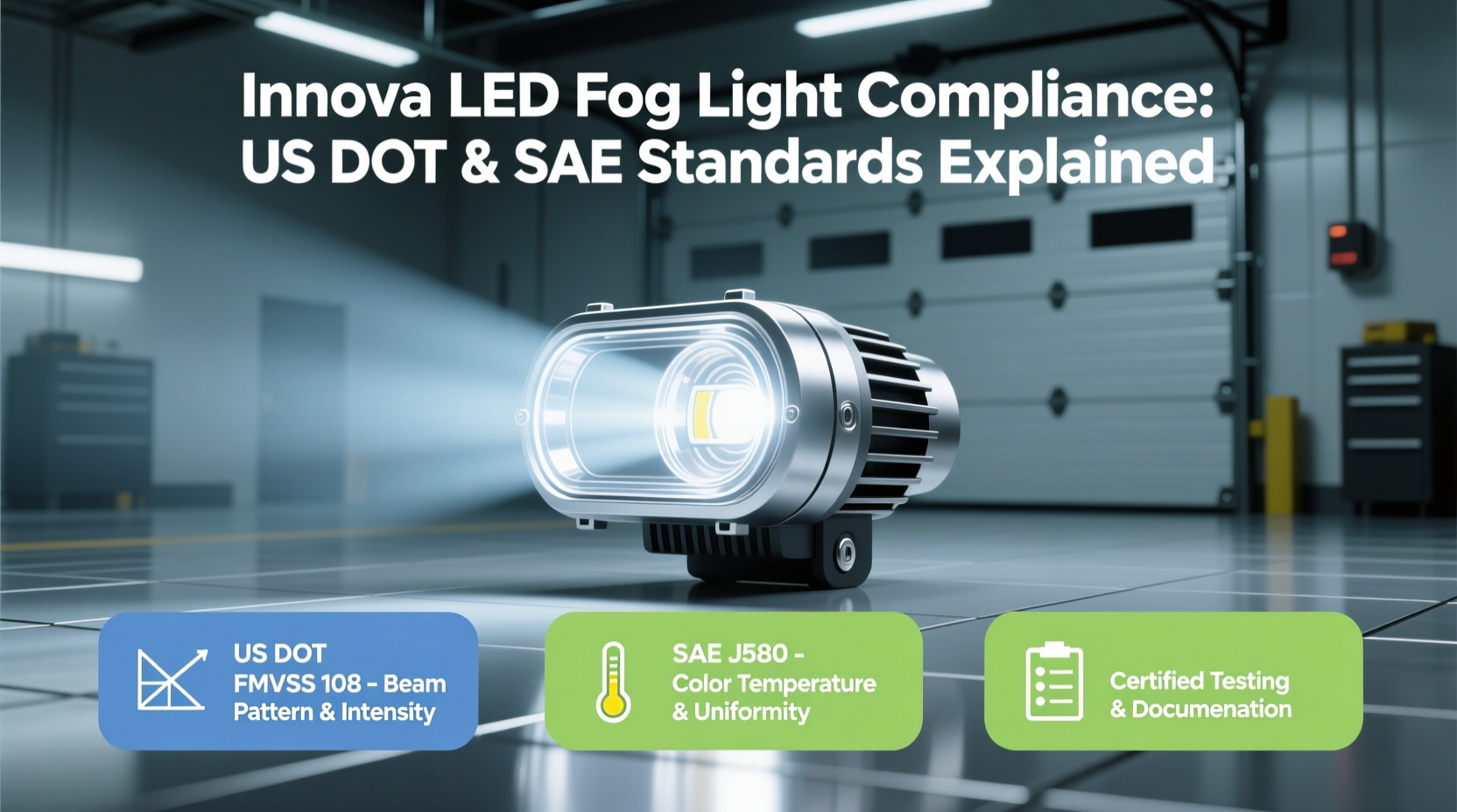 innova led fog light compliance