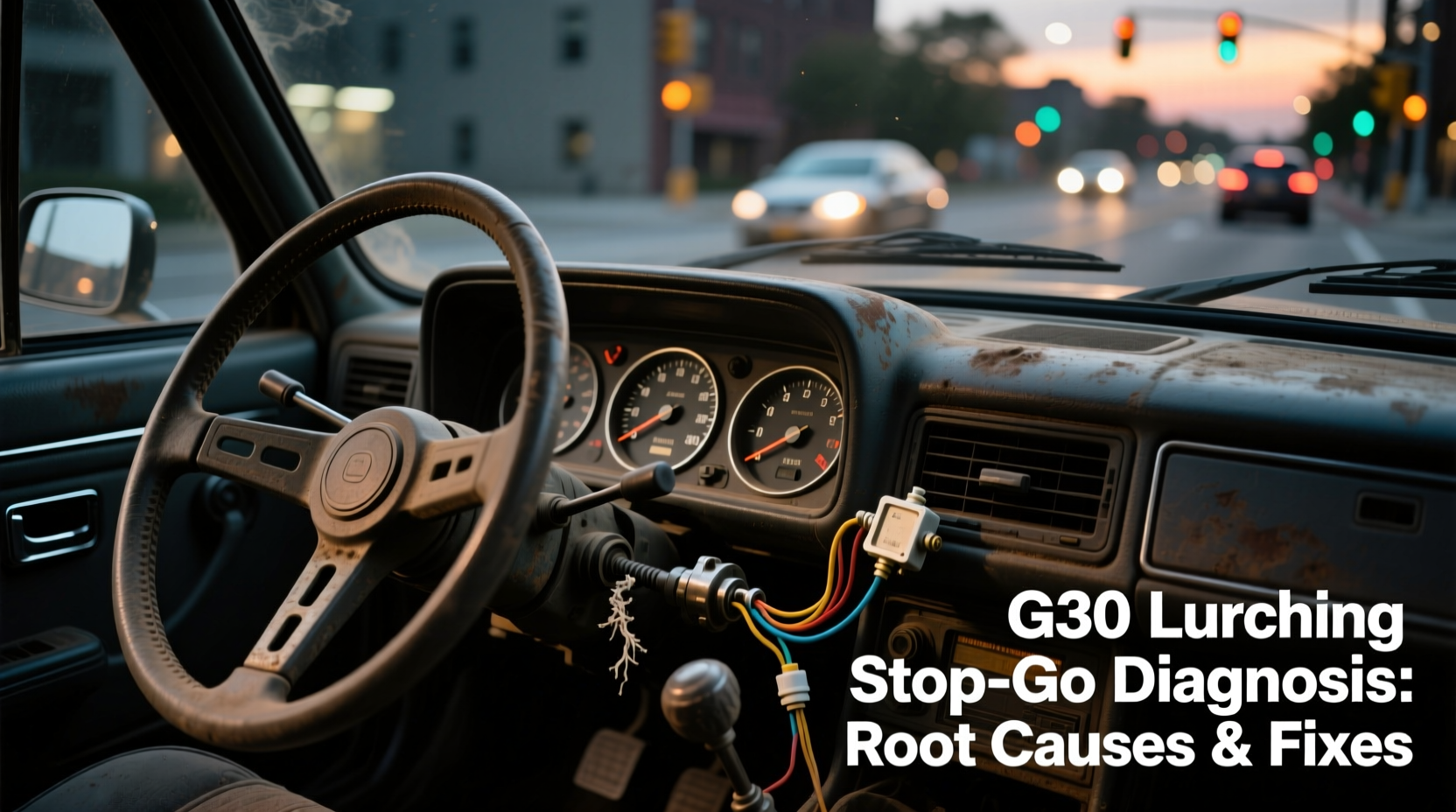 G30 Lurching Stop-Go Diagnosis: Root Causes & Fixes