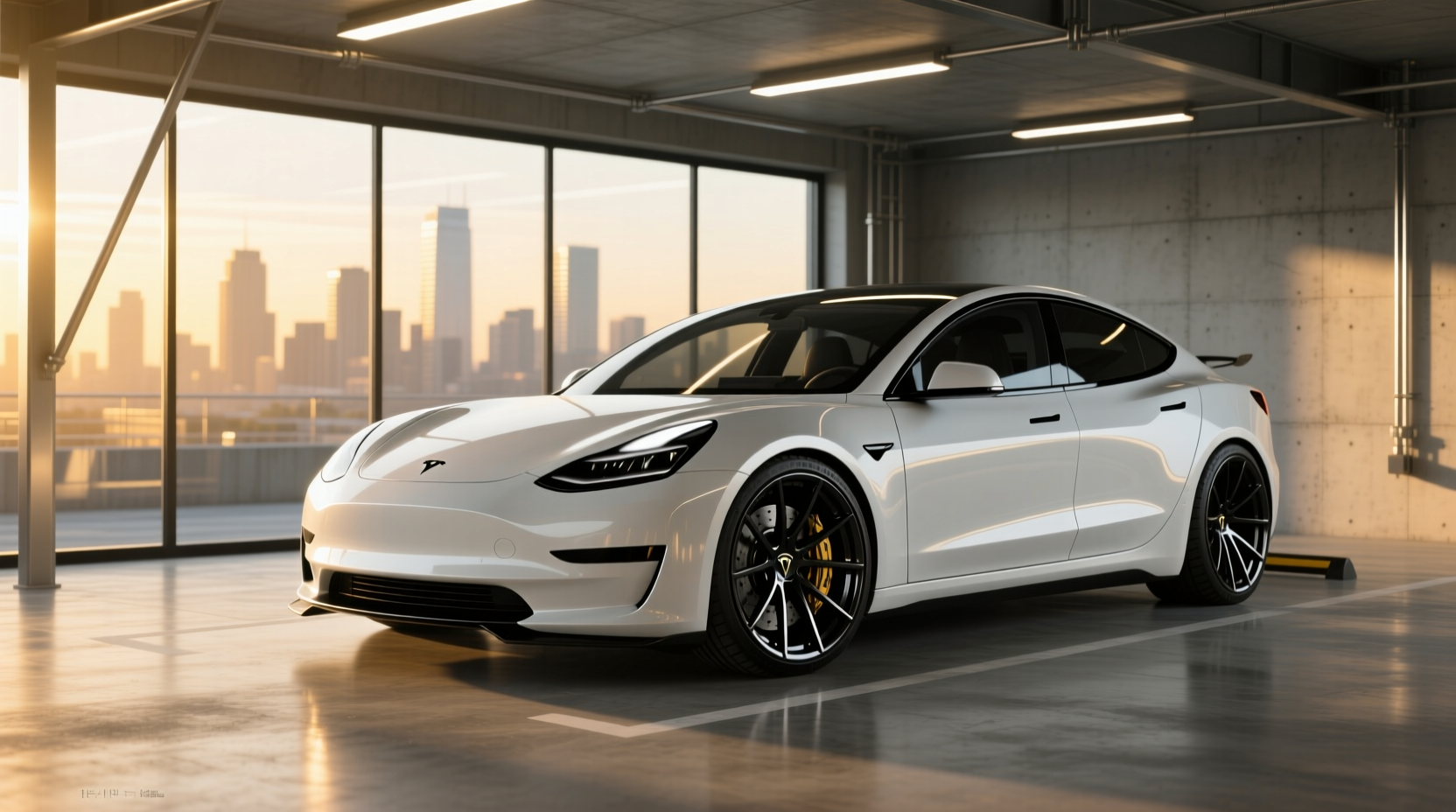 How do aero wheels improve Tesla range and efficiency?