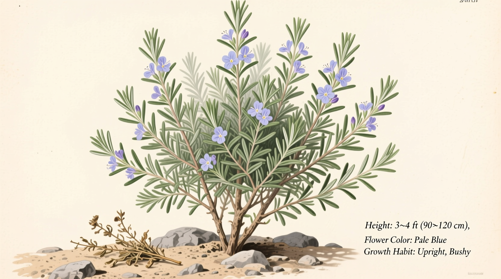 how big does rosemary plant get