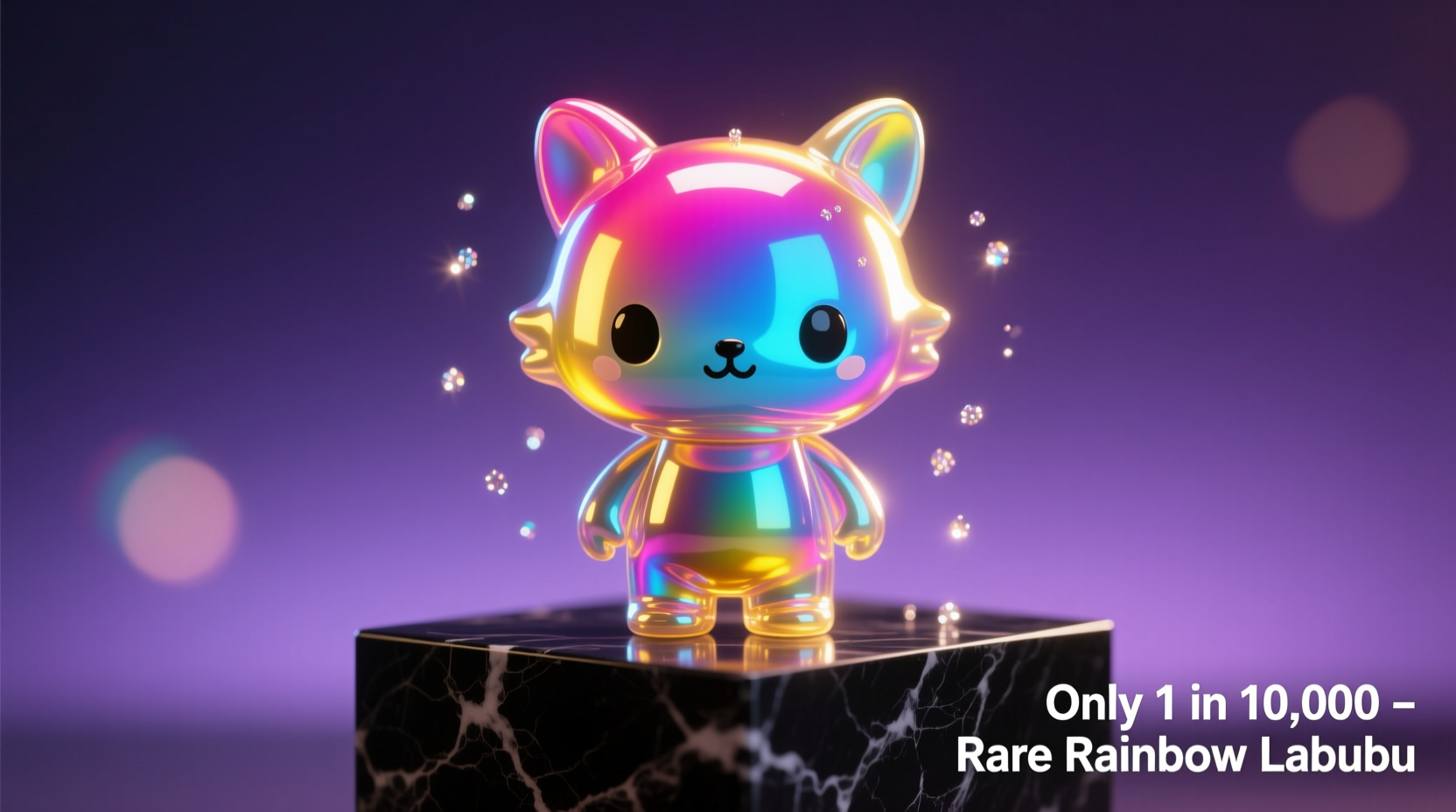 how rare is the rainbow labubu