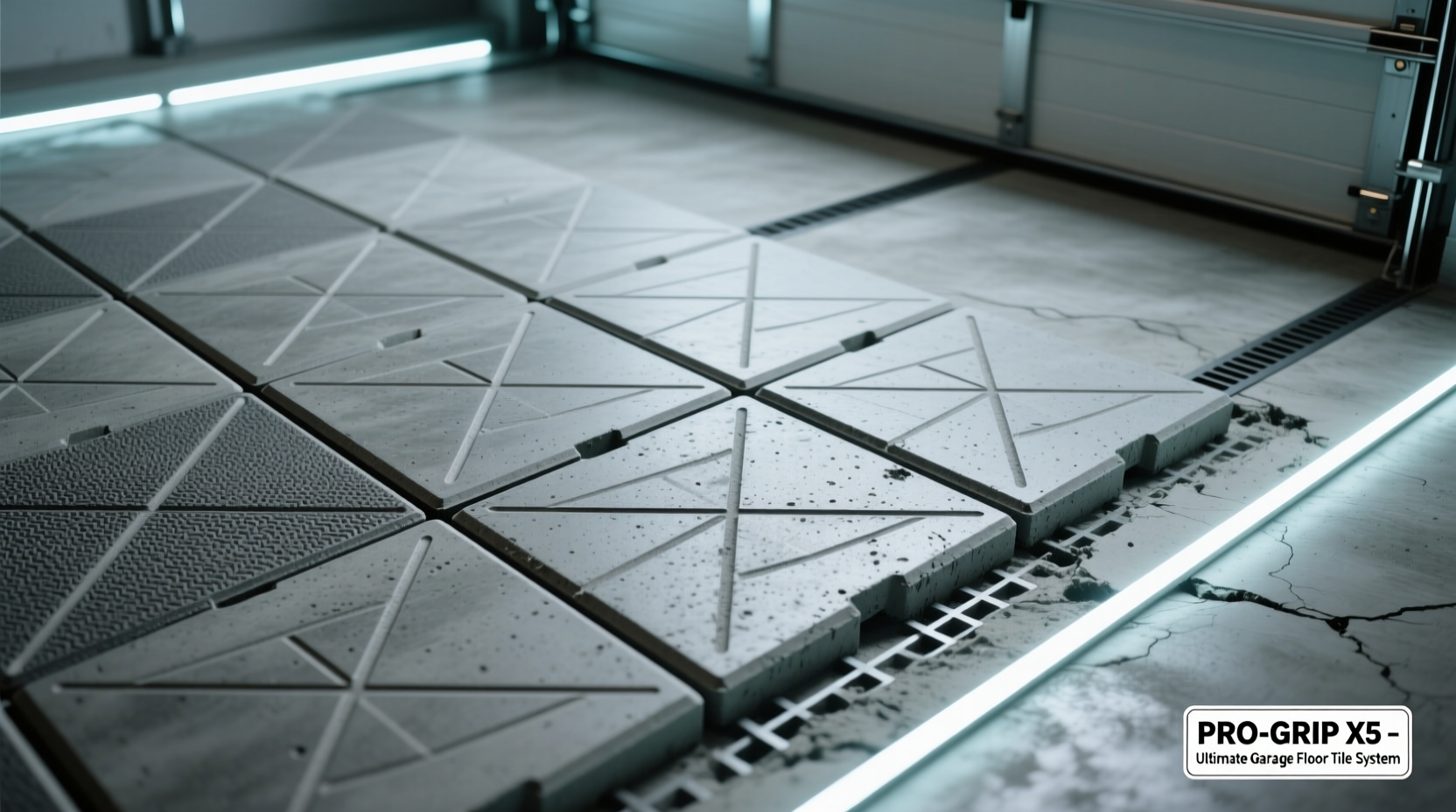 best tile for garage floor durable easy to install garage flooring options