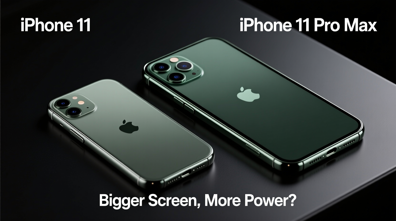 iphone 11 or iphone 11 pro max is bigger really better or is the pro max overkill