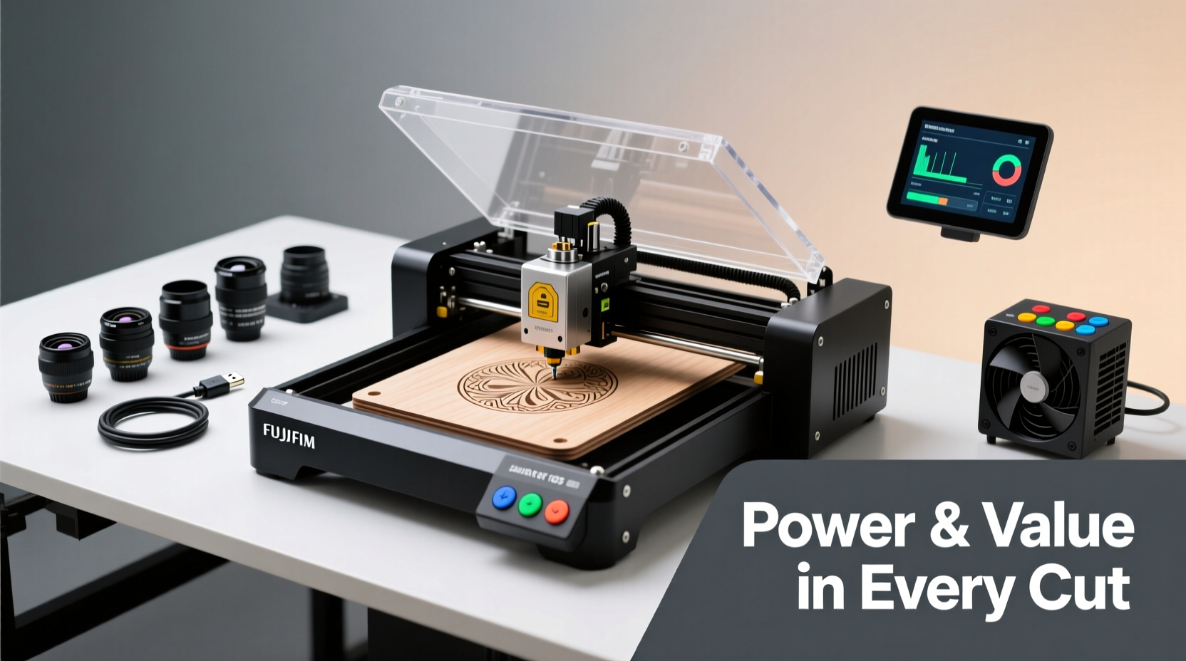 affordable choices and powerful features for the best desktop laser engraver
