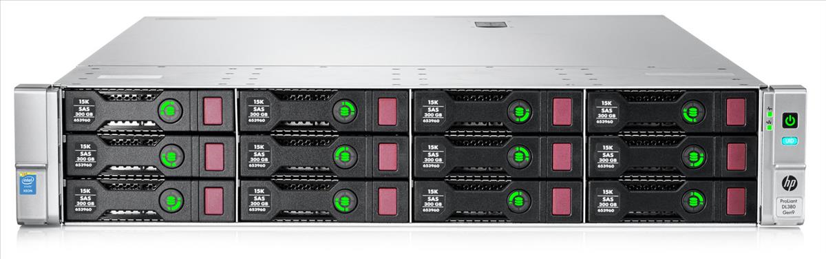 HPE ProLiant DL380 Gen9 ラックサーバー 4GBメモリ H240AR RAID 146G