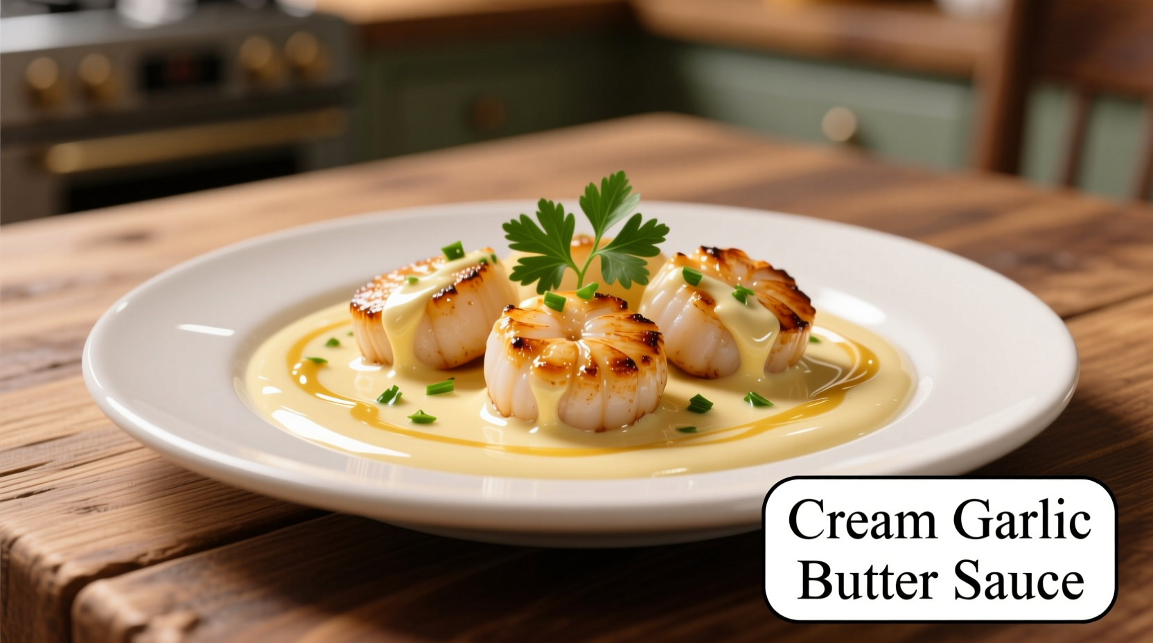 cream garlic butter sauce