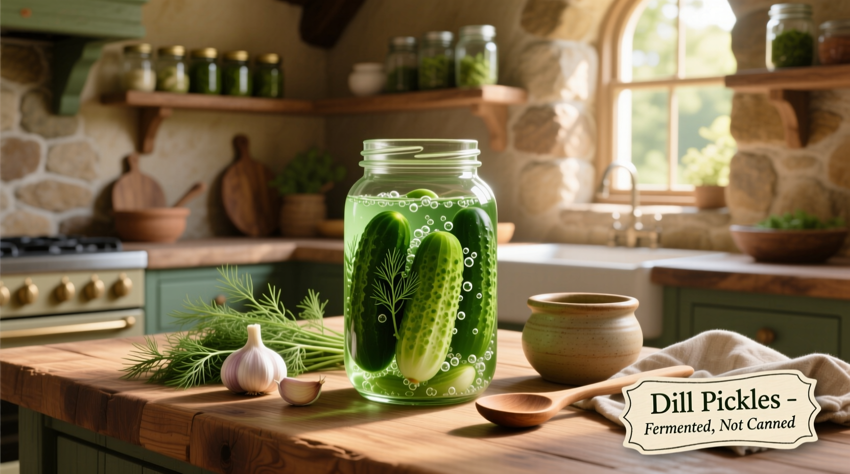 are dill pickles fermented what to know