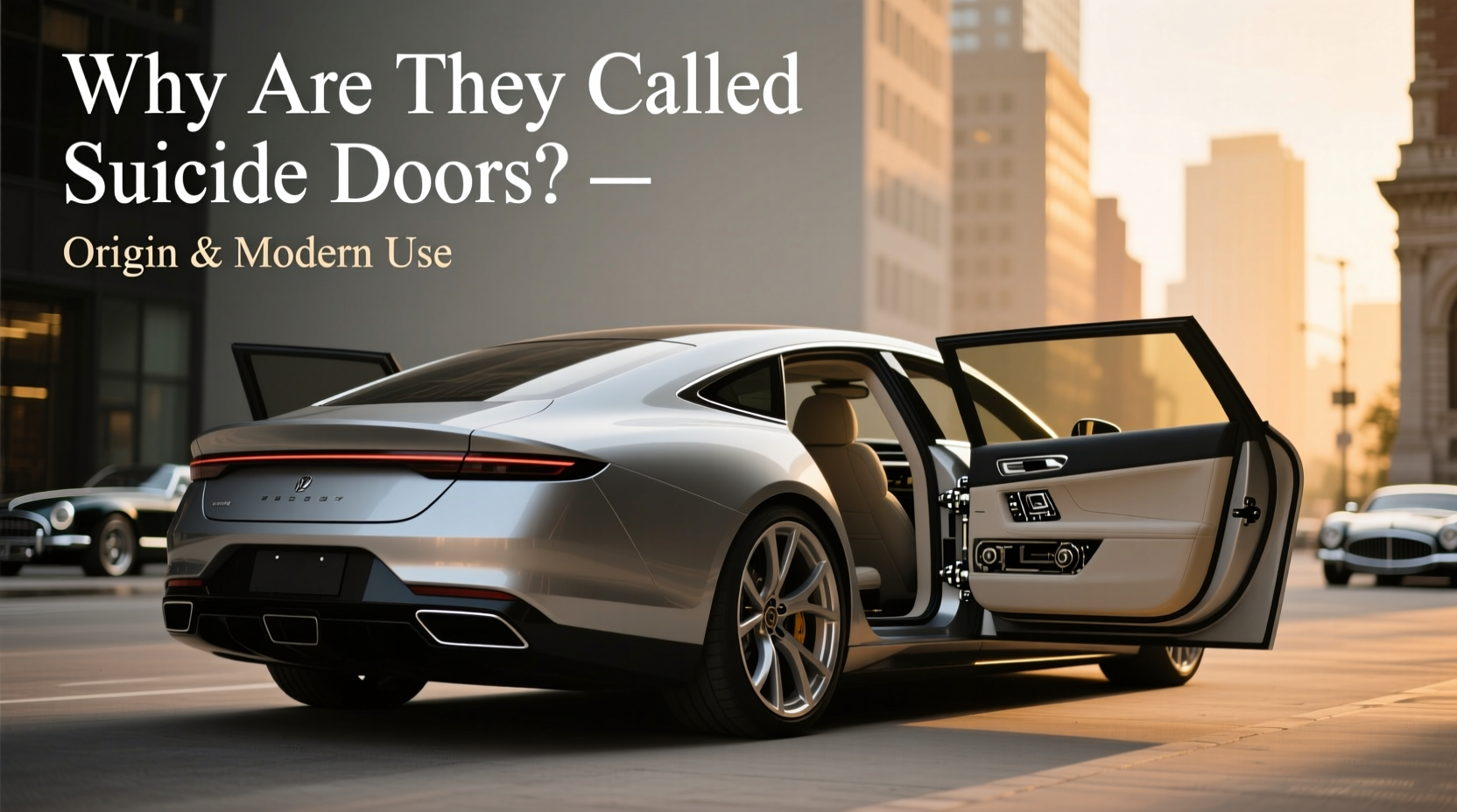 why are they called suicide doors origin modern use