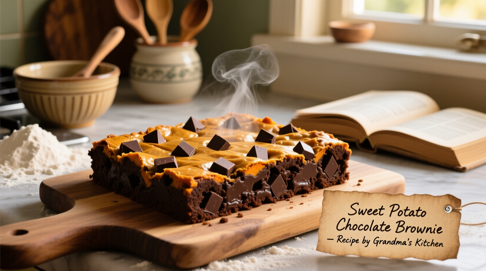 Perfect Sweet Potato Chocolate Brownie Recipe in 45 Minutes