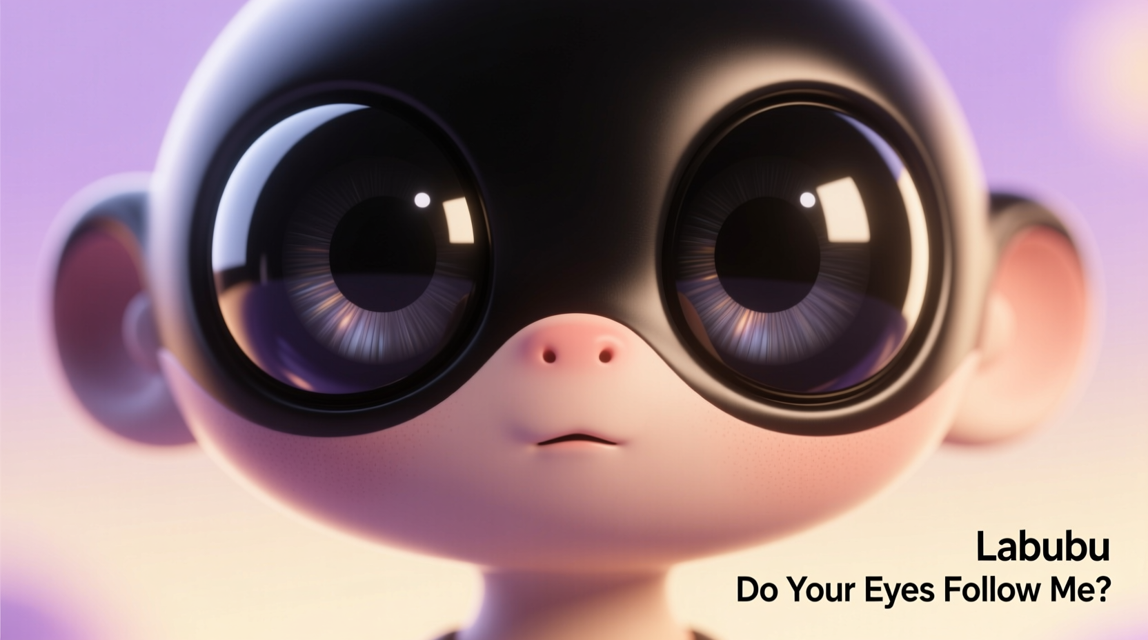are labubu eyes supposed to follow you