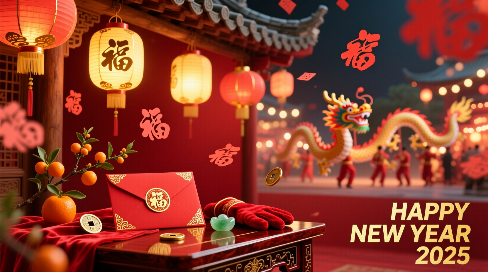 what colors are good luck for the new year