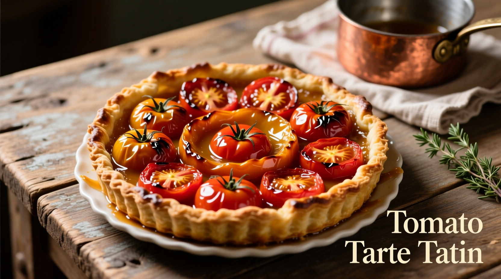 Tomato Tarte Tatin: Perfect Summer Savory Tart Recipe