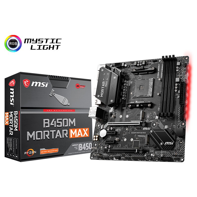 中古 MSI B450M MORTAR MAX AMD R5 3600 CPU セット AMD AM4
