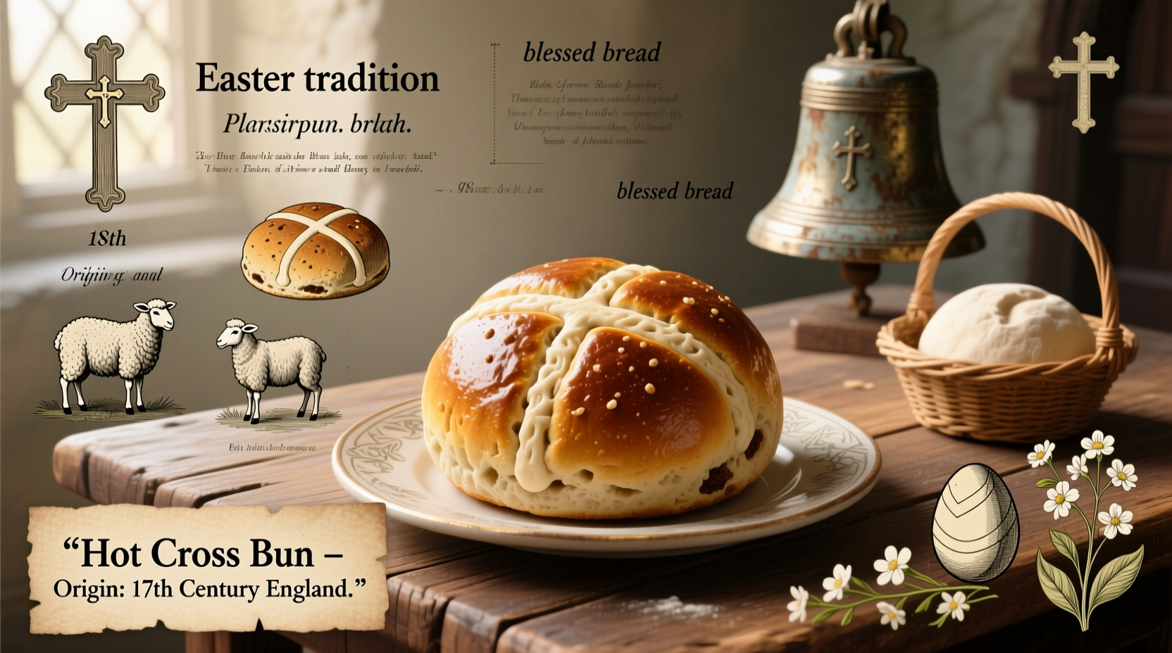 which popular snack was originally associated with easter