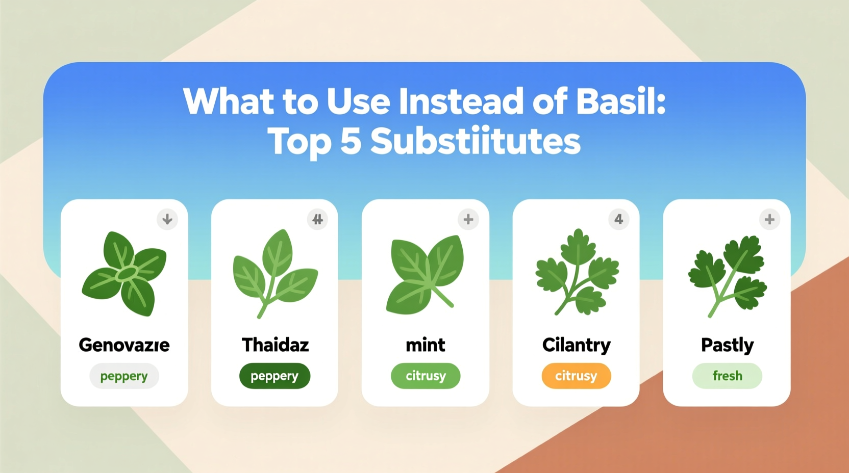 What to Use Instead of Basil: Top 5 Substitutes