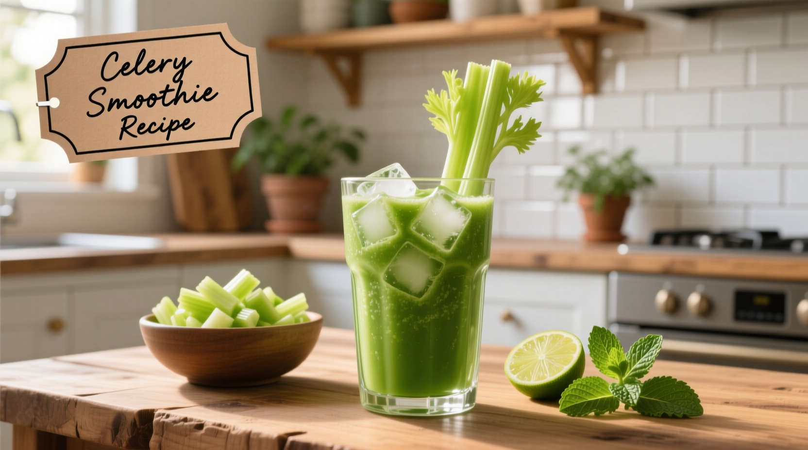 Celery Smoothie Recipe: Refreshing, Nutrient-Packed & Delicious