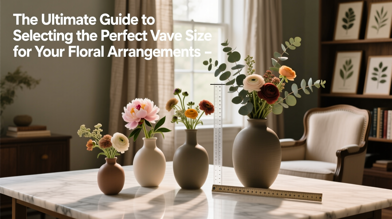 the ultimate guide to selecting the perfect vase size for your floral arrangements