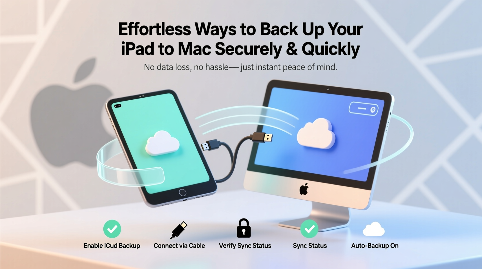 effortless ways to back up your ipad to mac securely and quickly