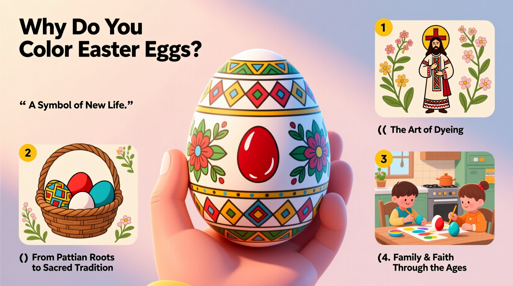 why do you color easter eggs