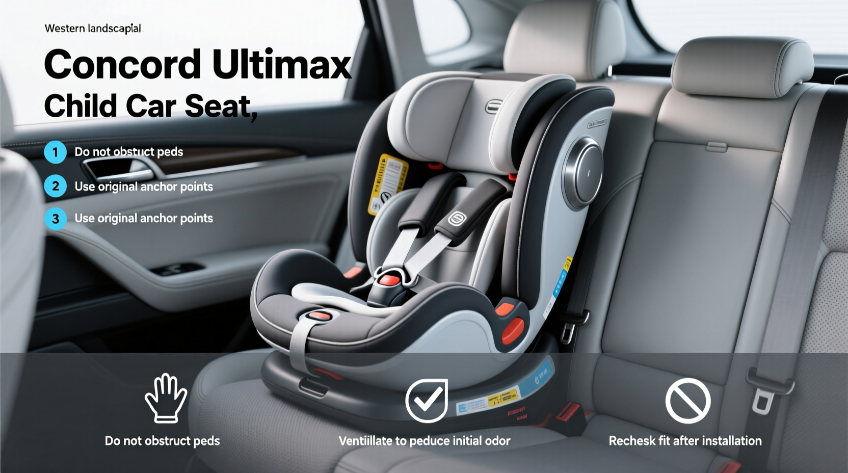 concord ultimax child car seat