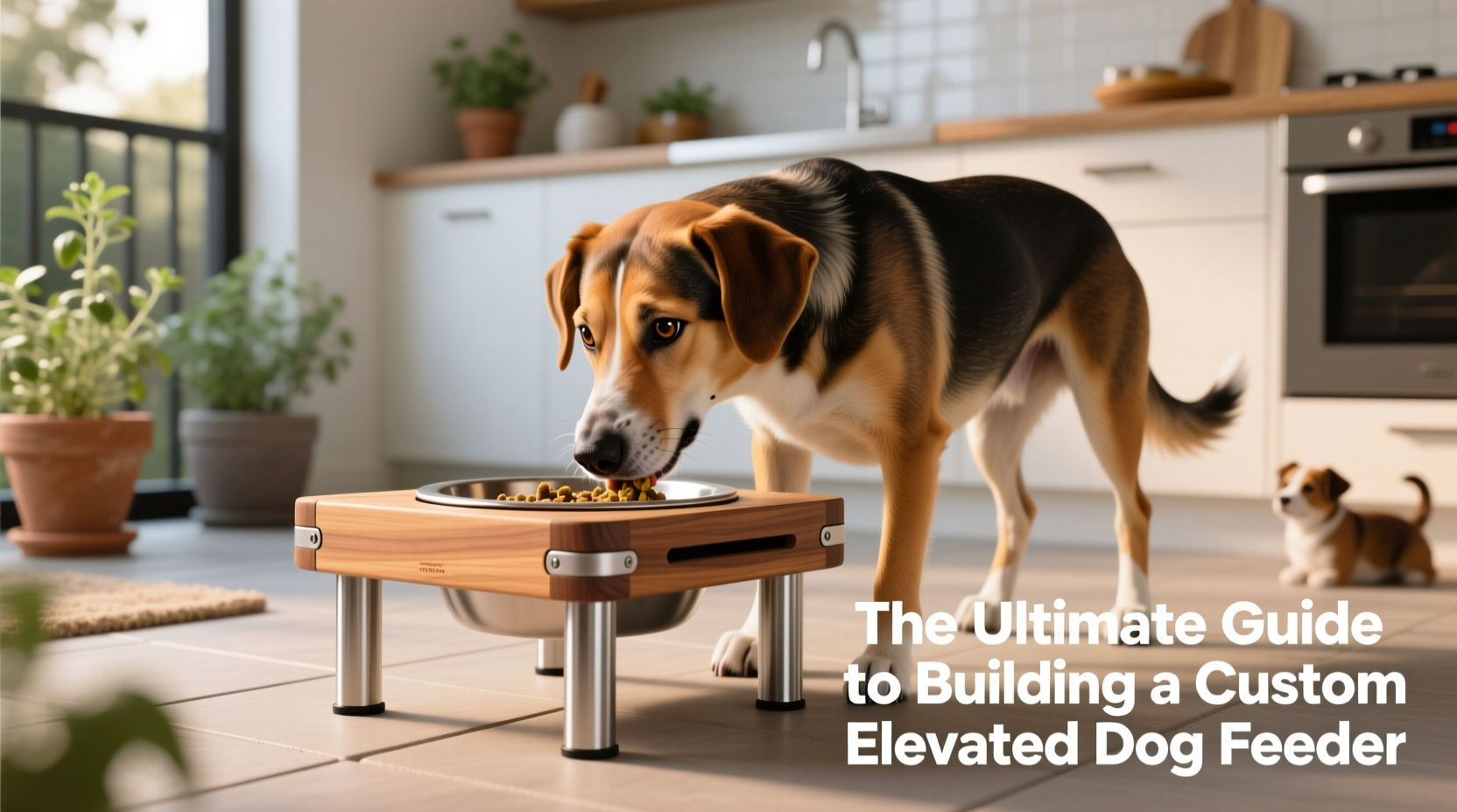 the ultimate guide to building a custom elevated dog feeder for healthier pets