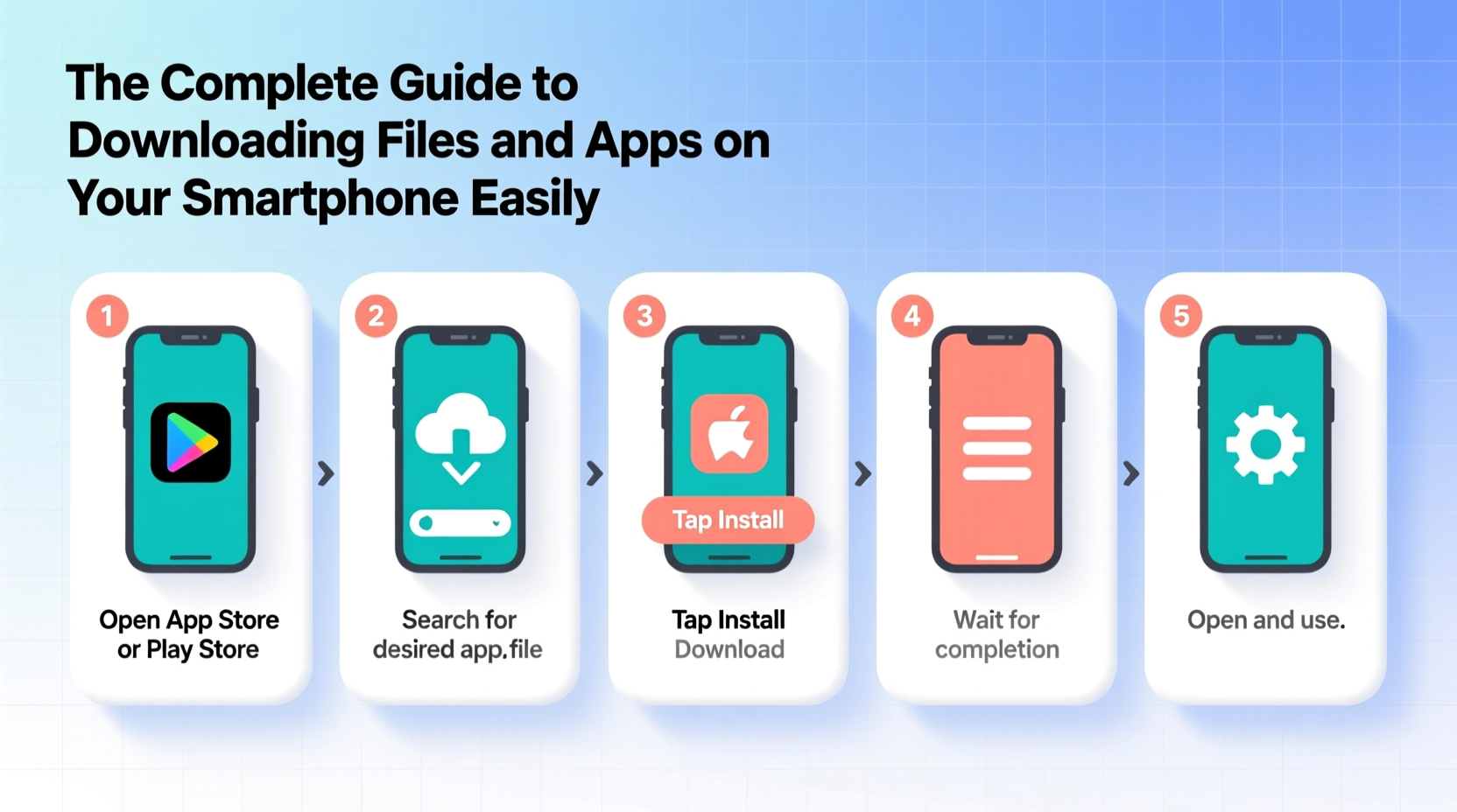 the complete guide to downloading files and apps on your smartphone easily